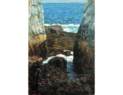 VU27 Childe Hassam - Gorge North, Appledore, ostrov Shores