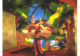 A-6056 August Macke - Děti u fontány