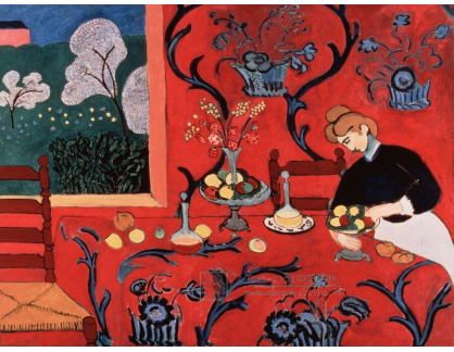 A-8673 Henri Matisse - Červený pokoj