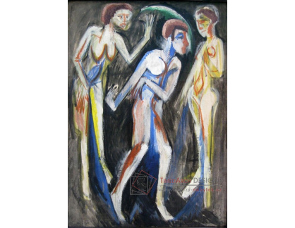 VELK 55 Ernst Ludwig Kirchner - Tanec mezi ženami