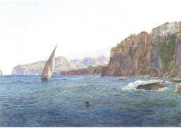 VALT 100 Rudolf von Alt - Torquato Tasso v Sorrento, poblíže Neapole