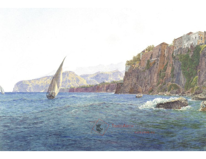 VALT 100 Rudolf von Alt - Torquato Tasso v Sorrento, poblíže Neapole