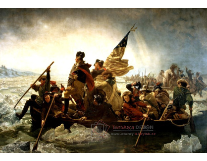 VL83 Emanuel Leutzel - Washington proplouvá přes Delaware