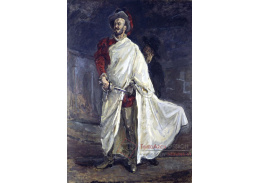 SO VII-163 Max Slevogt - Singer Francisco d Andrade jako Don Giovanni v Mozartově opeře