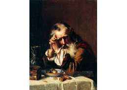 XV-304 Carl Jacob Wilhelm Huhn - Portrét starého muže