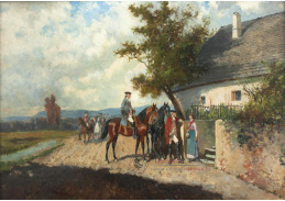 SO XVI-91 Alexander von Bensa - Občerstvení na vyjížďce