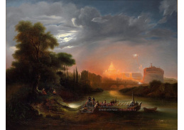 KO III-247 Jules Coignet - Ohňostroj nad Castel Sant Angelo