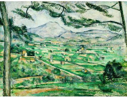 KO III-323 Paul Cézanne - Hora Sainte-Victoire