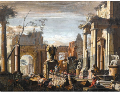 KO III-367 Sebastiano Ricci - Architektonické capriccio