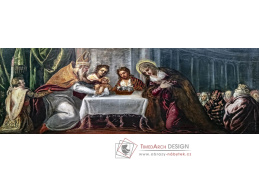 A-3891 Jacobo Tintoretto - Představení Ježíše v chrámu