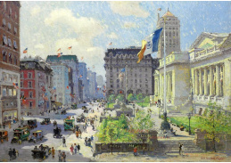 DDSO-3267 Colin Campbell Cooper - Veřejná knihovna v New Yorku