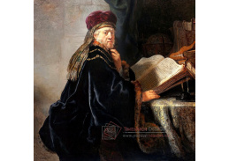 D-6118 Rembrandt - Učenec ve studovně