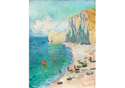 D-8234 Claude Monet - Pláž v Etratu