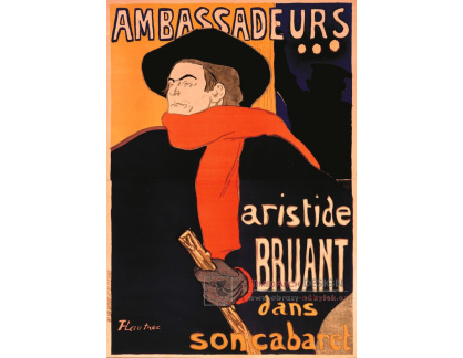 R7-2 Henri Toulose-Lautrec - Aristide Bruant