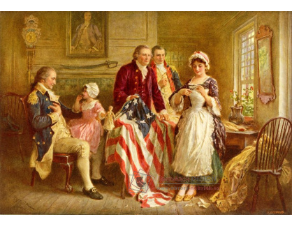 VU01 Jean Leon Gerome Ferris - Betsy Ross 1777