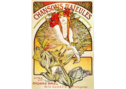 VAM57 Alfons Mucha - Chansons Daieules