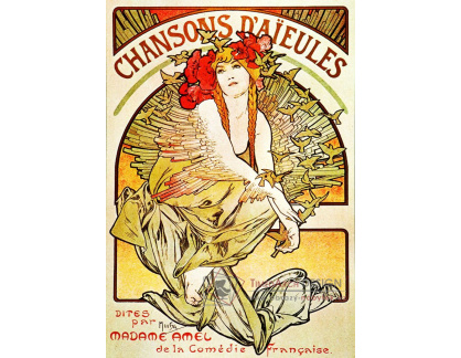 VAM57 Alfons Mucha - Chansons Daieules