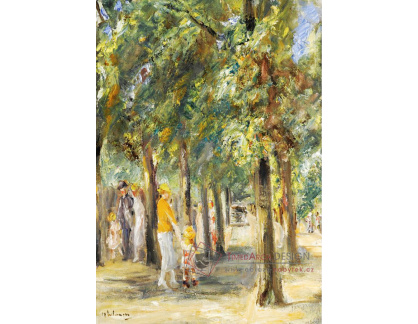 KO II-413 Max Liebermann - Motiv z Tiergarten