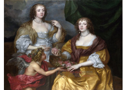 PORT-591 Anthony Van Dyck - Lady Elizabeth Thimbleby a její sestra