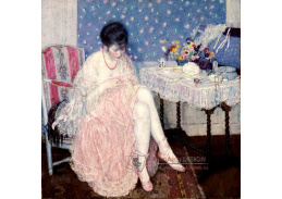 A-1589 Frederick Carl Frieseke - Roztrhané spodní prádlo