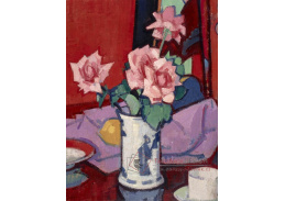 A-5633 Samuel Peploe - Zátiší s růžemi