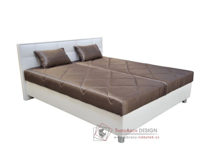 BELFAST, čalouněná postel 180x200cm, pevně načalouněné matrace