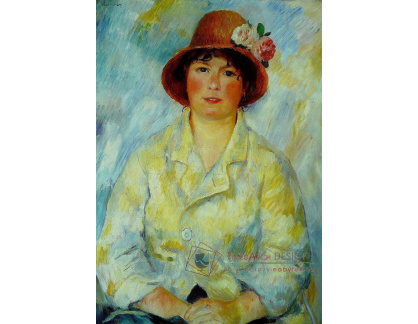 VR14-129 Pierre-Auguste Renoir - Portrét Aline Charigot