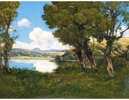 KO III-174 Henri-Joseph Harpignies - Jezero