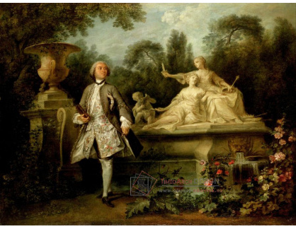 KO III-314 Nicolas Lancret - Portrét herce Grandvala