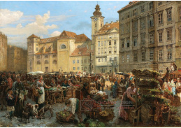 DDSO-4804 Alois Schönn - Vídeň, pohled na trh na Freyungu