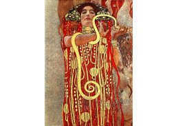 D-9943 Gustav Klimt - Hygieia, detail Medicine