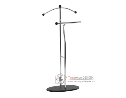 83213 CRBK, němý sluha, černá / chrom