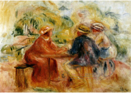 VR14-74 Pierre-Auguste Renoir - Setkání v zahradě