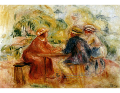 VR14-74 Pierre-Auguste Renoir - Setkání v zahradě