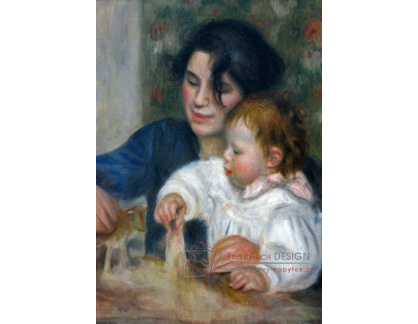 VR14-236 Pierre-Auguste Renoir - Gabrielle a Jean