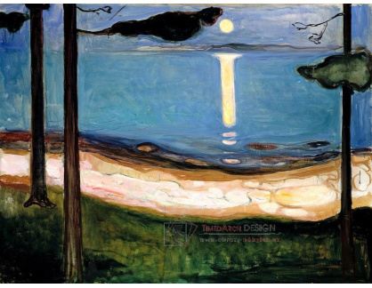 VEM13-44 Edvard Munch - Měsíční svit