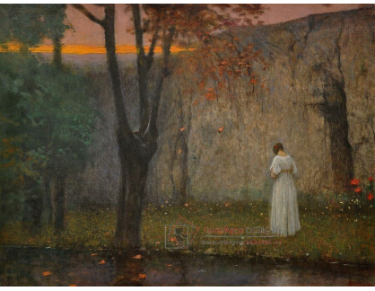 Jakub Schikaneder - Podzimní červánky