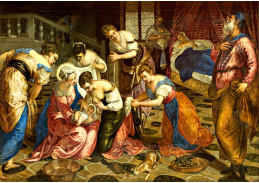 SO V-76 Jacopo Tintoretto - Narození Jana Křtitele