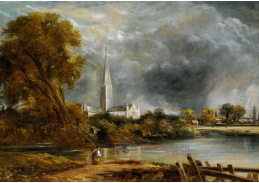 KO IV-199 John Constable - Katedrála v Salisbury