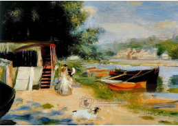 VR14-76 Pierre-Auguste Renoir - Pohled na Bougival