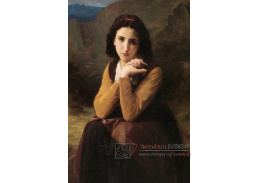 R15-116 Adolph William Bouguereau - Mignon Pensive