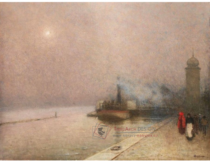 Jakub Schikaneder - Na nábřeží