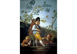 SO VII-164 Francisco de Goya - Chlapci hrajíci si na vojáky