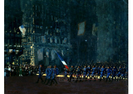 SO XII-170 George Benjamin Luks - Blue Devils na Páté Avenue