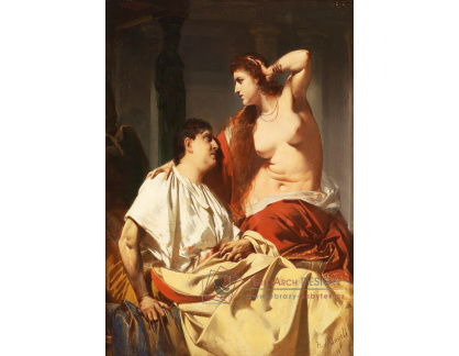 SO XVII-407 Heinrich von Angeli - Kleopatra a Antonius