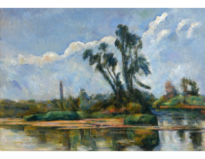 KO VI-164 Paul Cézanne - Říční krajina