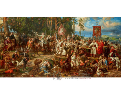 A-1241 Jan Matejko - Kosciuszko v Raclawicích