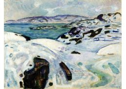 A-5086 Edvard Munch - Zima na Fiordech