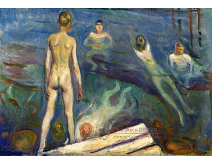 A-5322 Edvard Munch - Koupající se chlapci