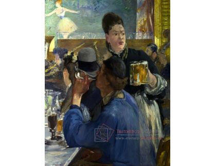 A-6029 Édouard Manet - Koutek kavárny a koncert